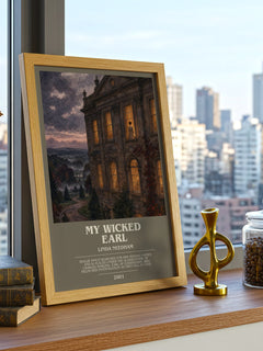 My Wicked Earl Bookish Wall Art by Linda Needham – image 3