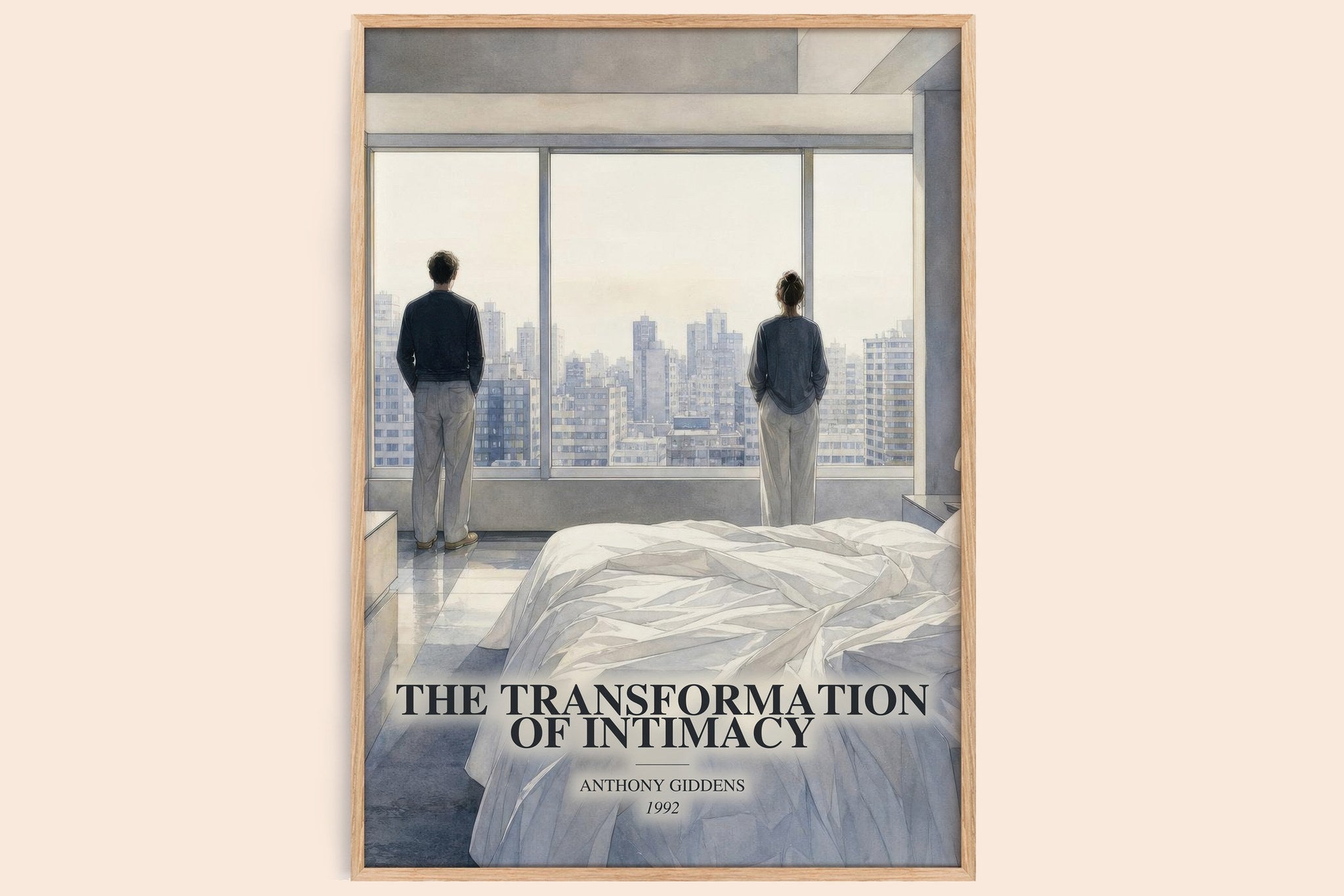 transformation of intimacy Book Watercolour Illustration by A. Giddens