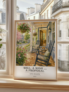 Will, a Wish ... a Proposal book cover poster colour and style options – Gina Wilkins book art