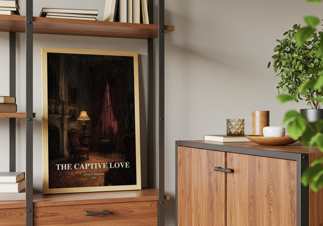 The captive love book watercolour illustration paper finish options – matte satin gloss