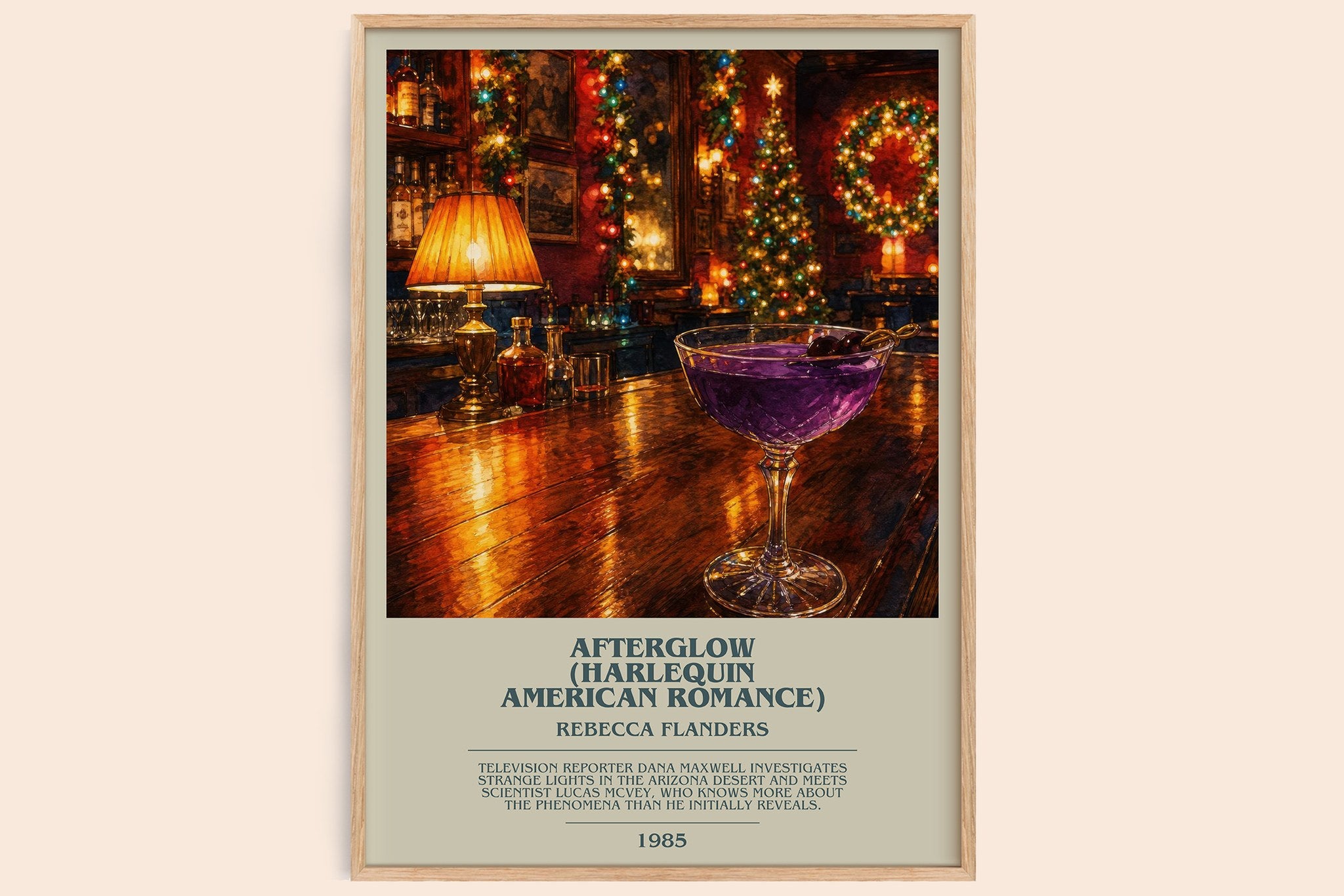 Afterglow (Harlequin American Romance) Bookish Wall Art by R. Flanders