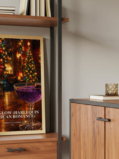 Afterglow (Harlequin American Romance) book watercolour illustration paper finish options – matte satin gloss