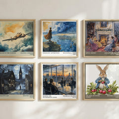 Behind the Boardroom Door literary art print colour and style options – Michelle Celmer book art