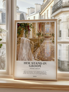 Her Stand-In Groom bookish poster colour and style options – Jackie Braun book art