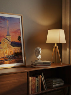 Found watercolour print on bookshelf – Jackie Braun fan gift