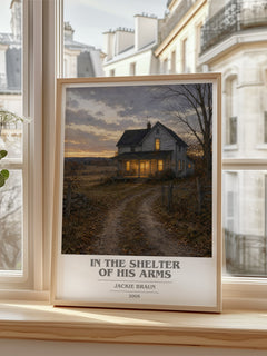 In The Shelter Of His Arms book cover poster colour and style options – Jackie Braun book art