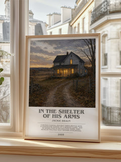 In The Shelter Of His Arms bookish poster colour and style options – Jackie Braun book art