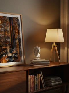 He's the One watercolour print on bookshelf – Jackie Braun fan gift