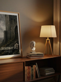 The Flower and the Sword (Historical , No 428) watercolour print on bookshelf – Jacqueline Navin fan gift