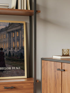 Bachelor Duke book watercolour illustration paper finish options – matte satin gloss