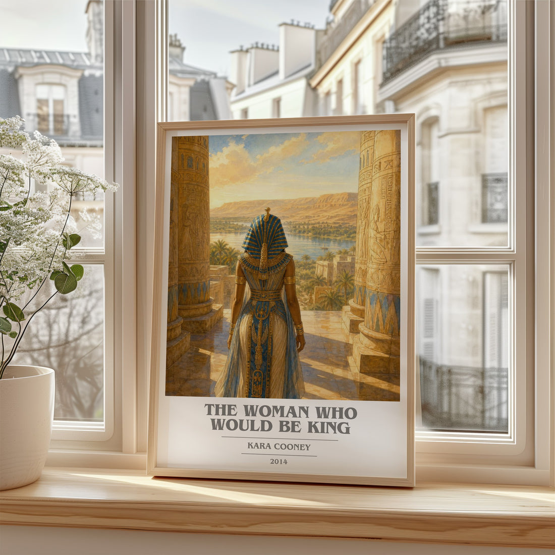 The Woman Who Would Be King book cover poster colour and style options – Kara Cooney book art
