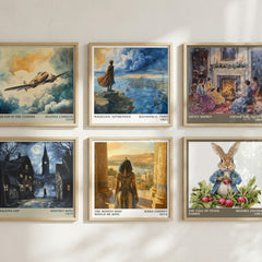 The Woman Who Would Be King literary art print colour and style options – Kara Cooney book art