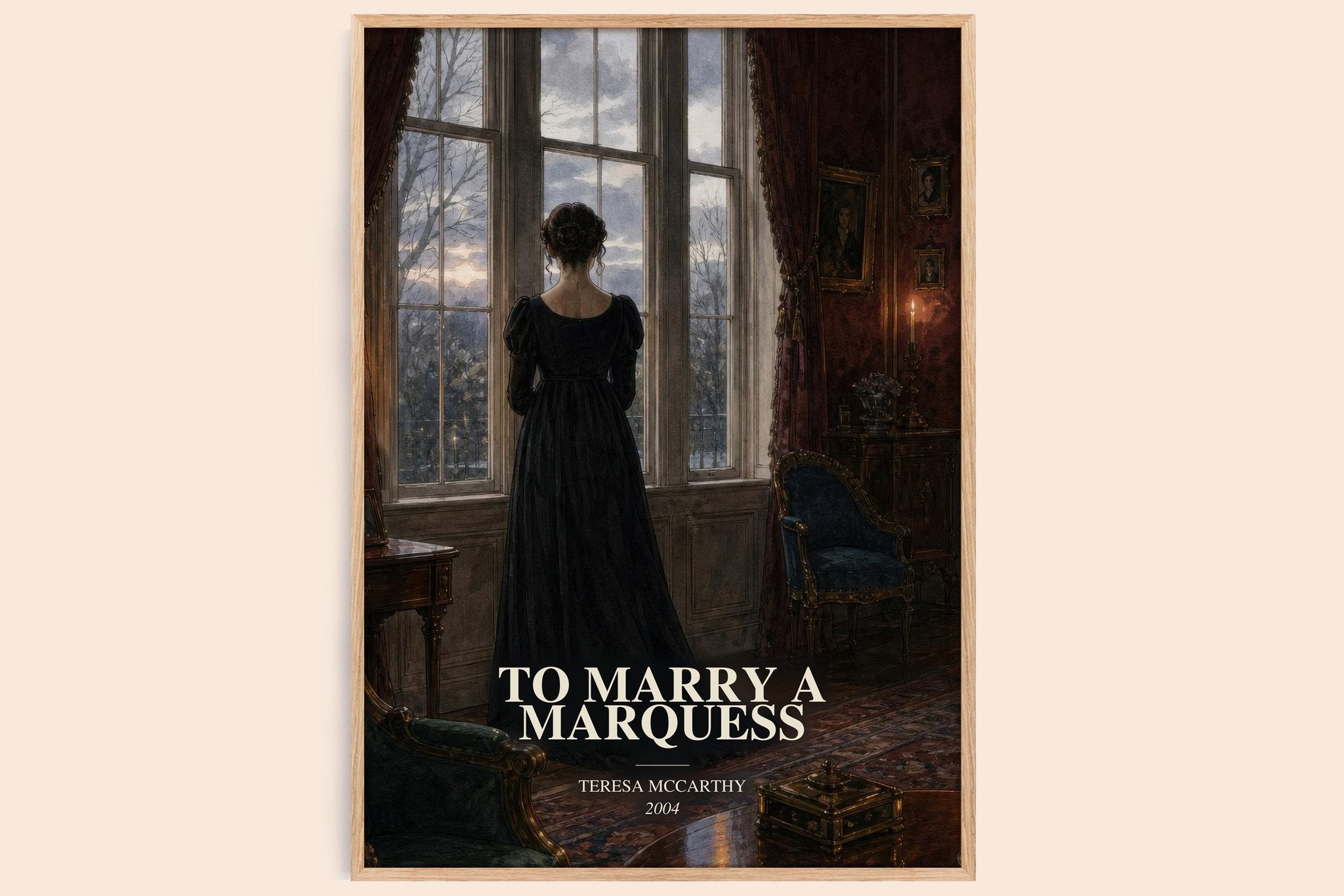 To Marry a Marquess Book Watercolour Illustration by Teresa McCarthy