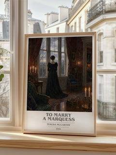 To Marry a Marquess book cover poster colour and style options – Teresa McCarthy book art