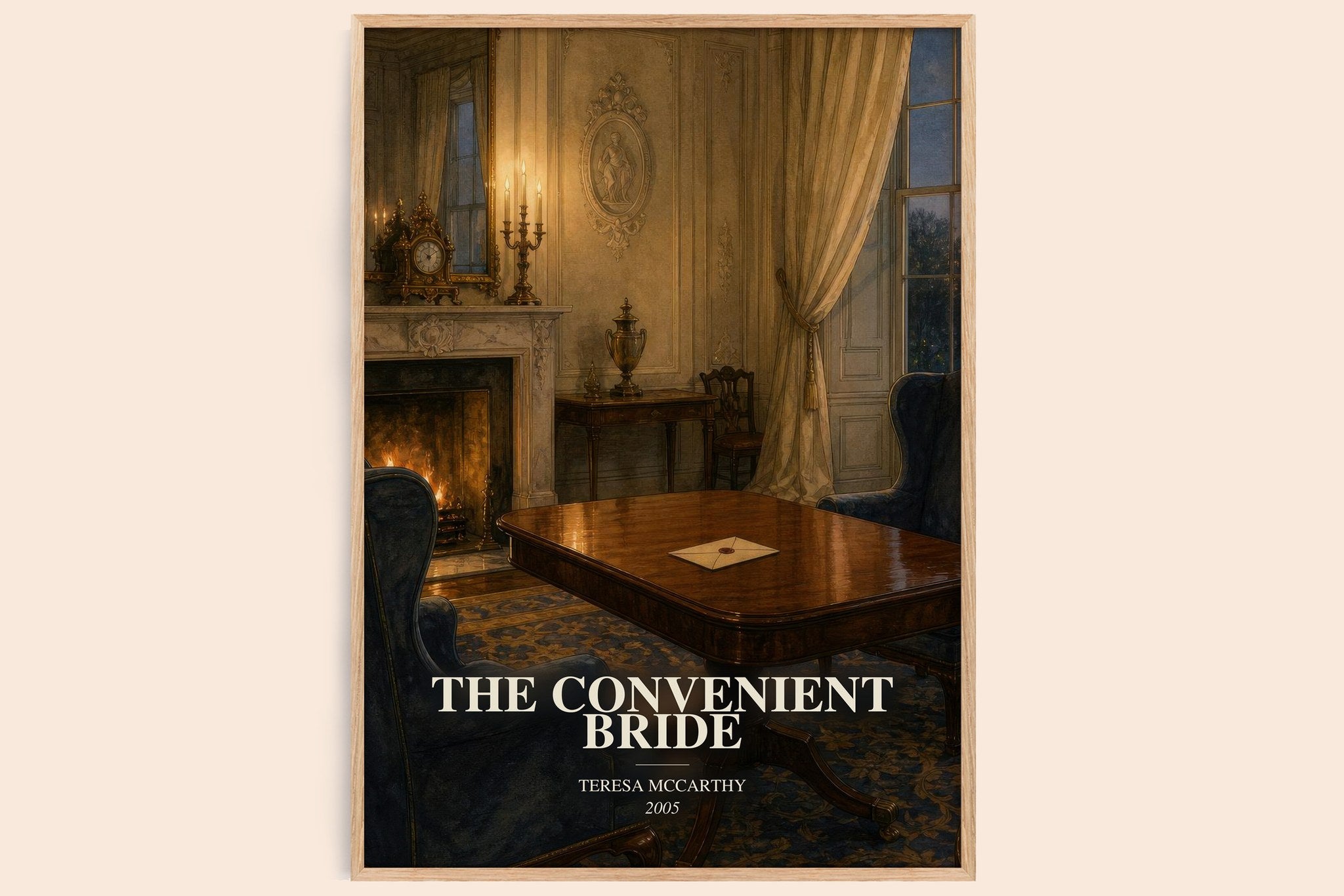 The Convenient Bride Book Watercolour Illustration by Teresa McCarthy