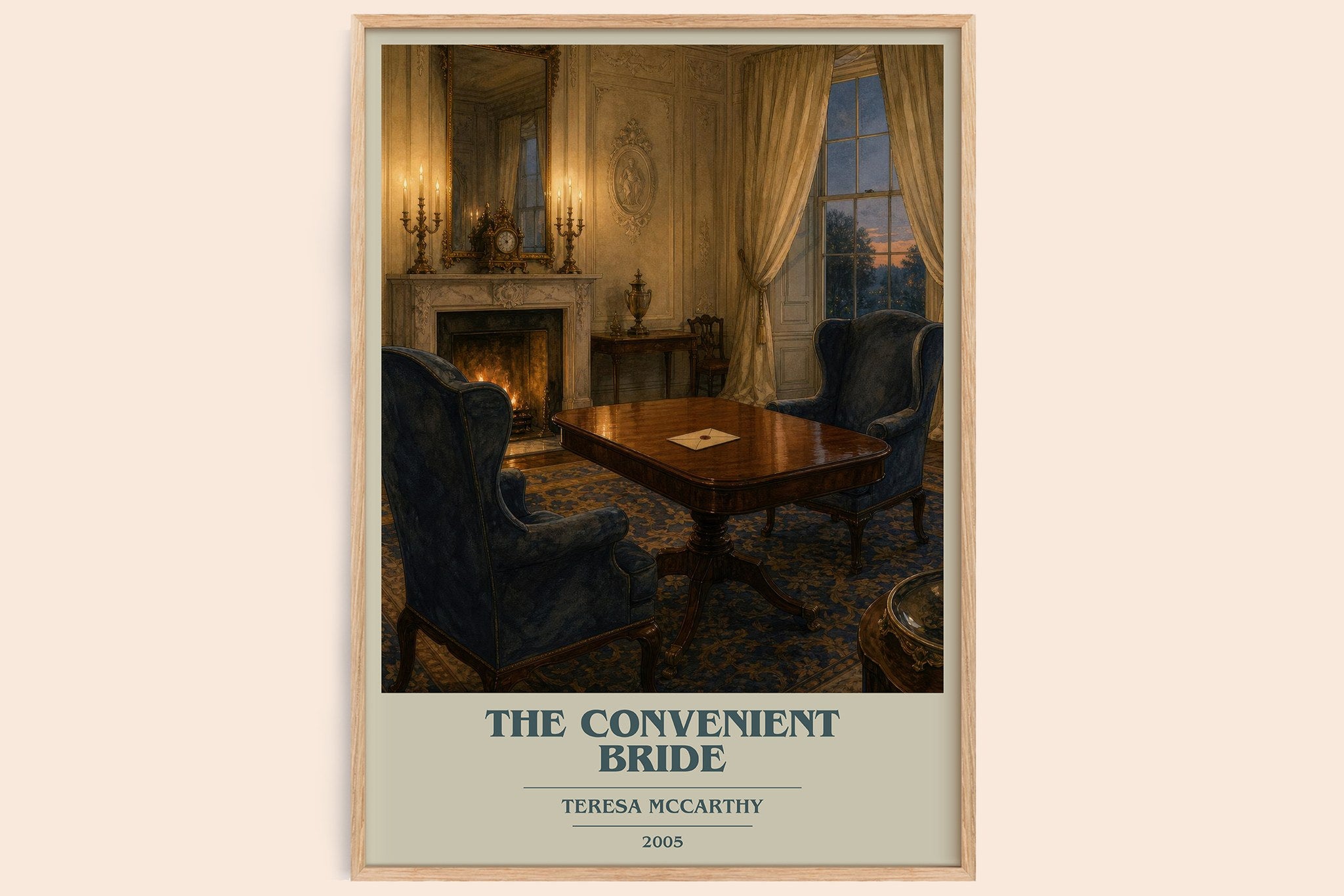The Convenient Bride Book Cover Poster by Teresa McCarthy