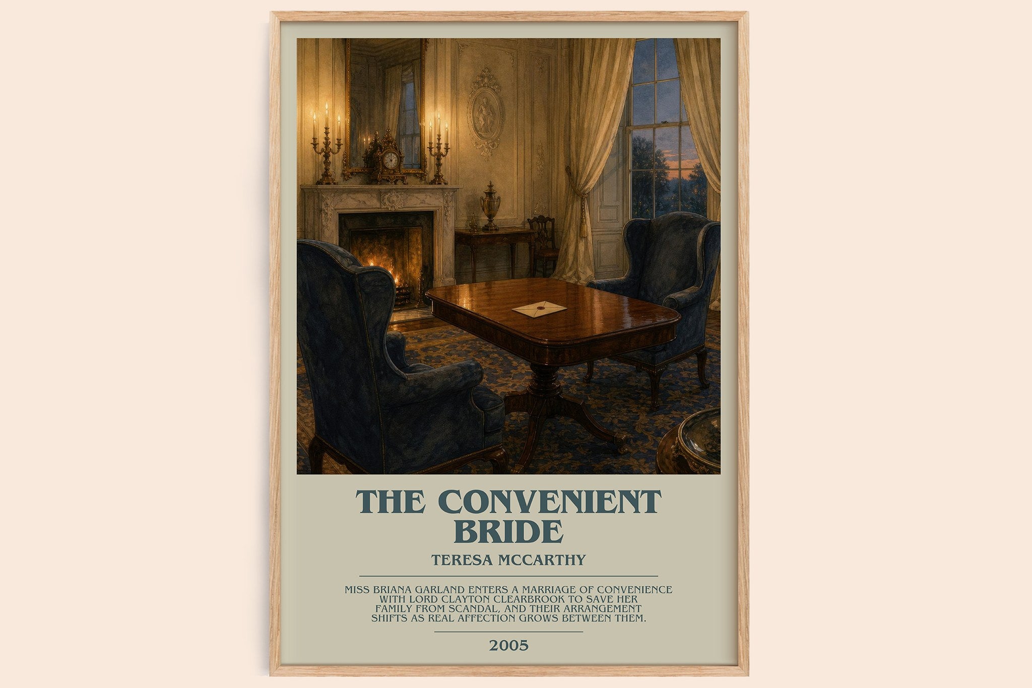The Convenient Bride Bookish Wall Art by Teresa McCarthy