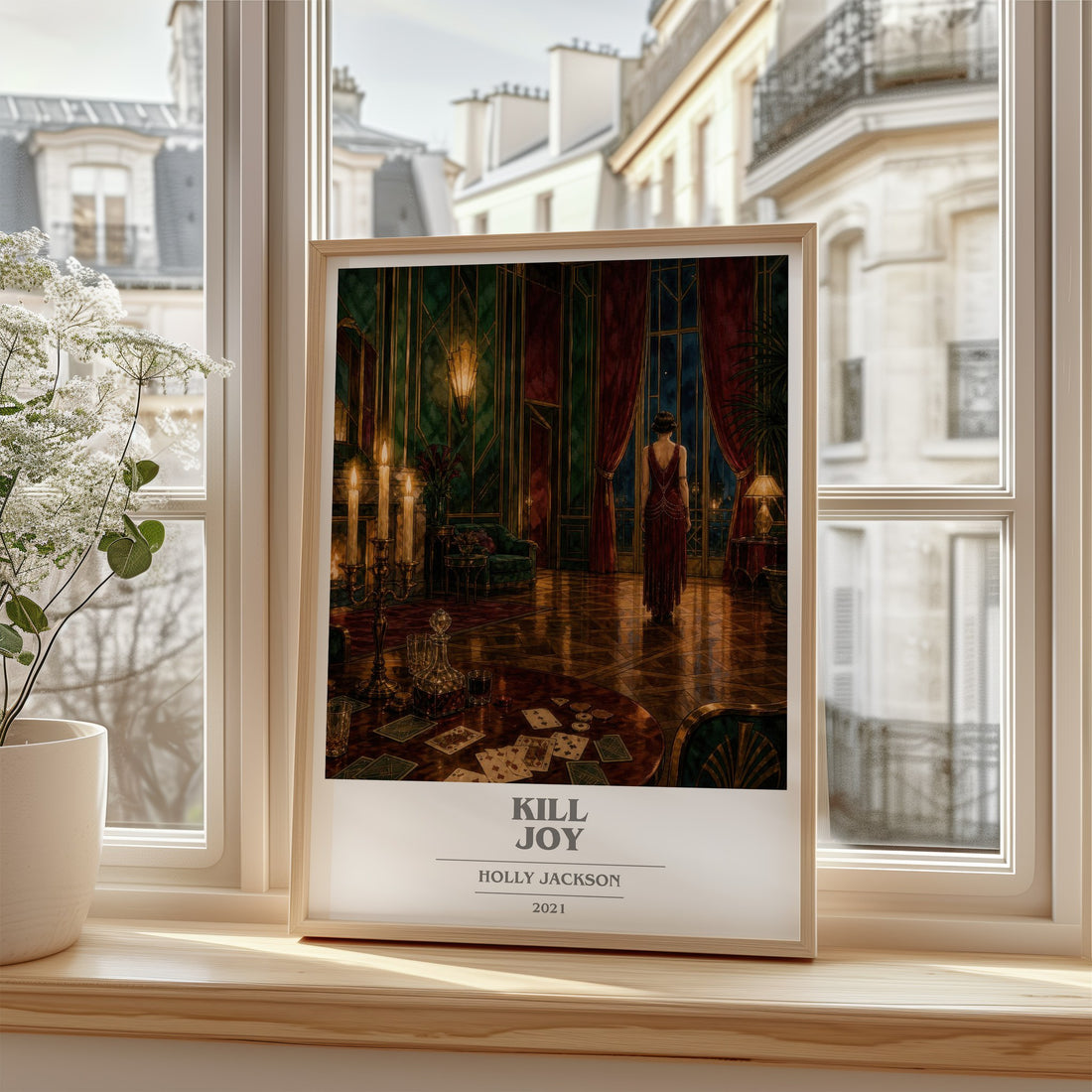 Kill Joy book cover poster colour and style options – Holly Jackson book art