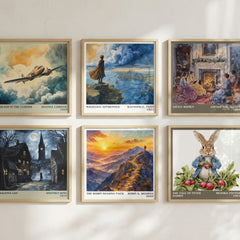 The Robin Sharma pack literary art print colour and style options – Robin S. Sharma book art