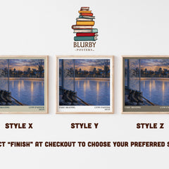 Fake Skating literary print in frame leaning in hallway – romance wall art