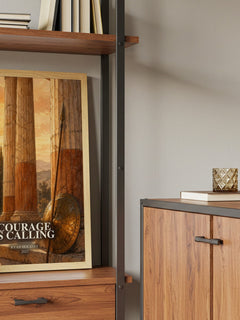 Courage Is Calling book watercolour illustration paper finish options – matte satin gloss