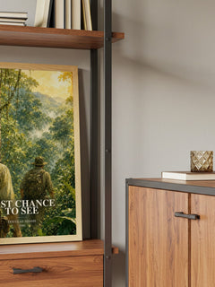 Last Chance to See book watercolour illustration paper finish options – matte satin gloss