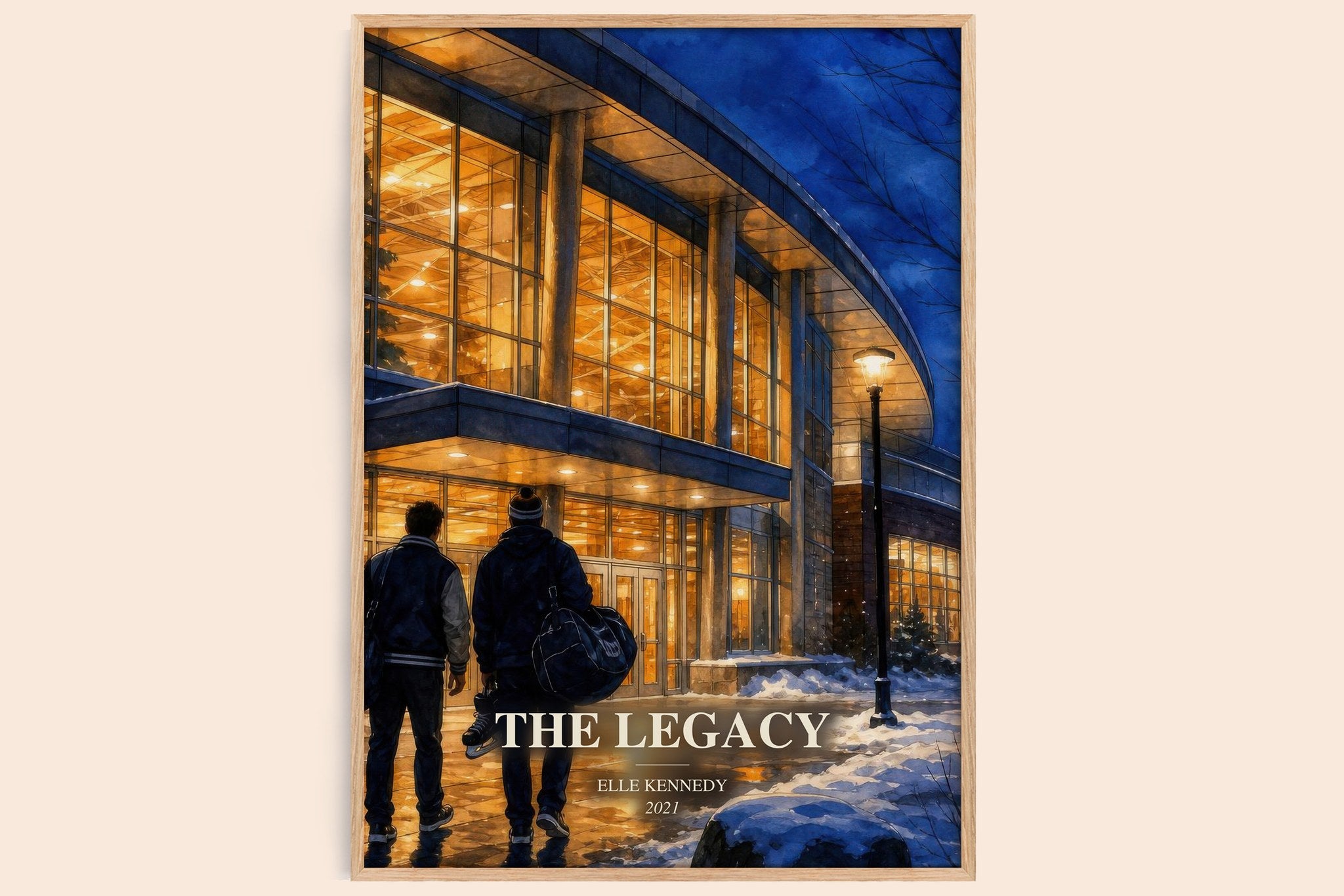 The Legacy Book Watercolour Illustration by Elle Kennedy