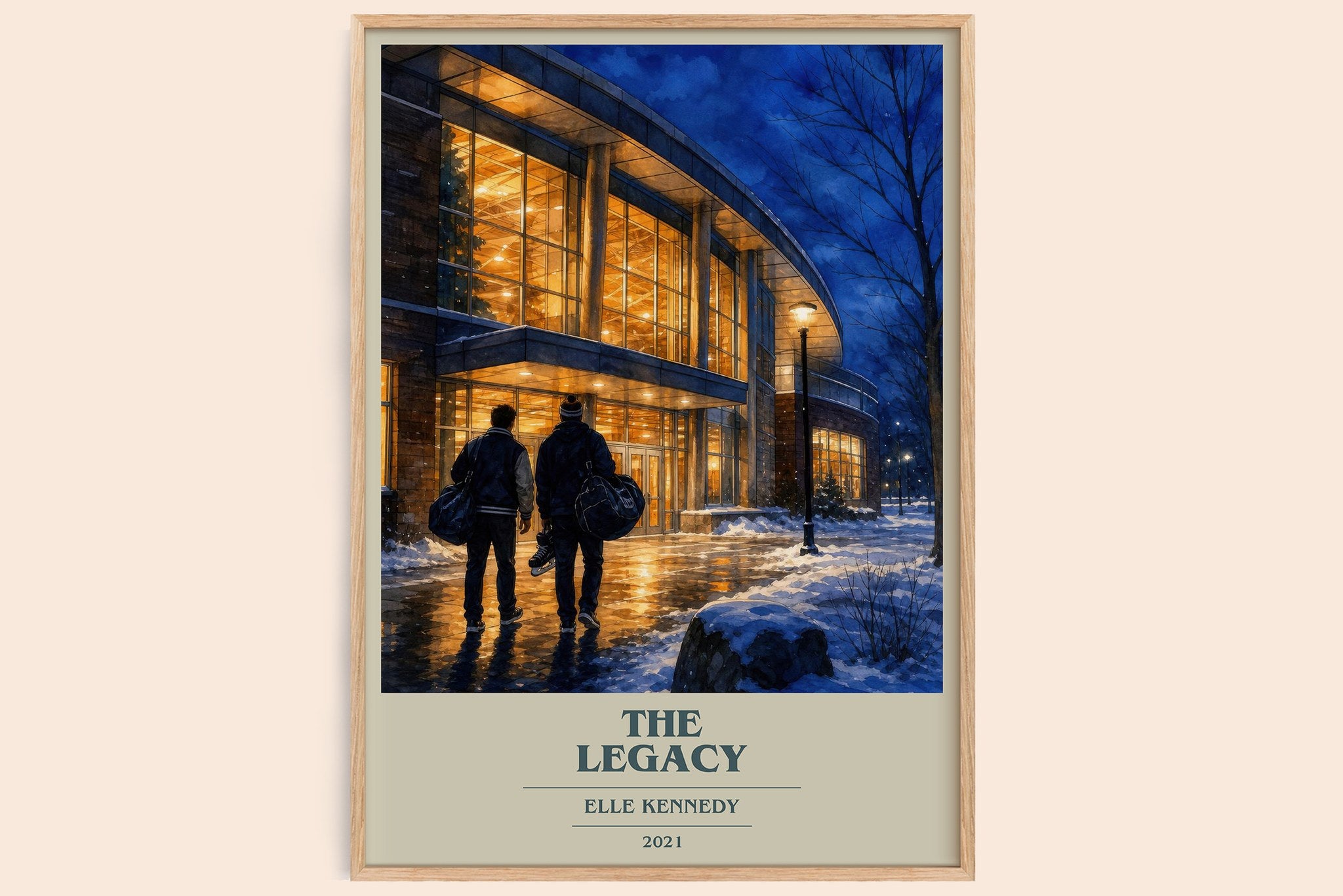 The Legacy Book Cover Poster by Elle Kennedy