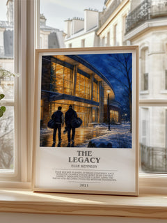 The Legacy bookish poster colour and style options – Elle Kennedy book art