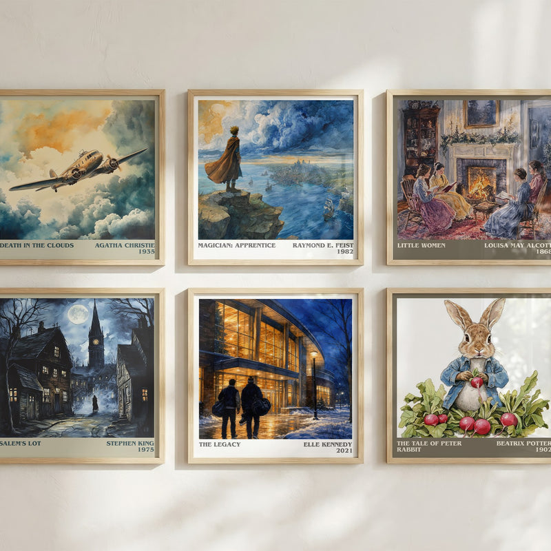 The Legacy literary art print colour and style options – Elle Kennedy book art