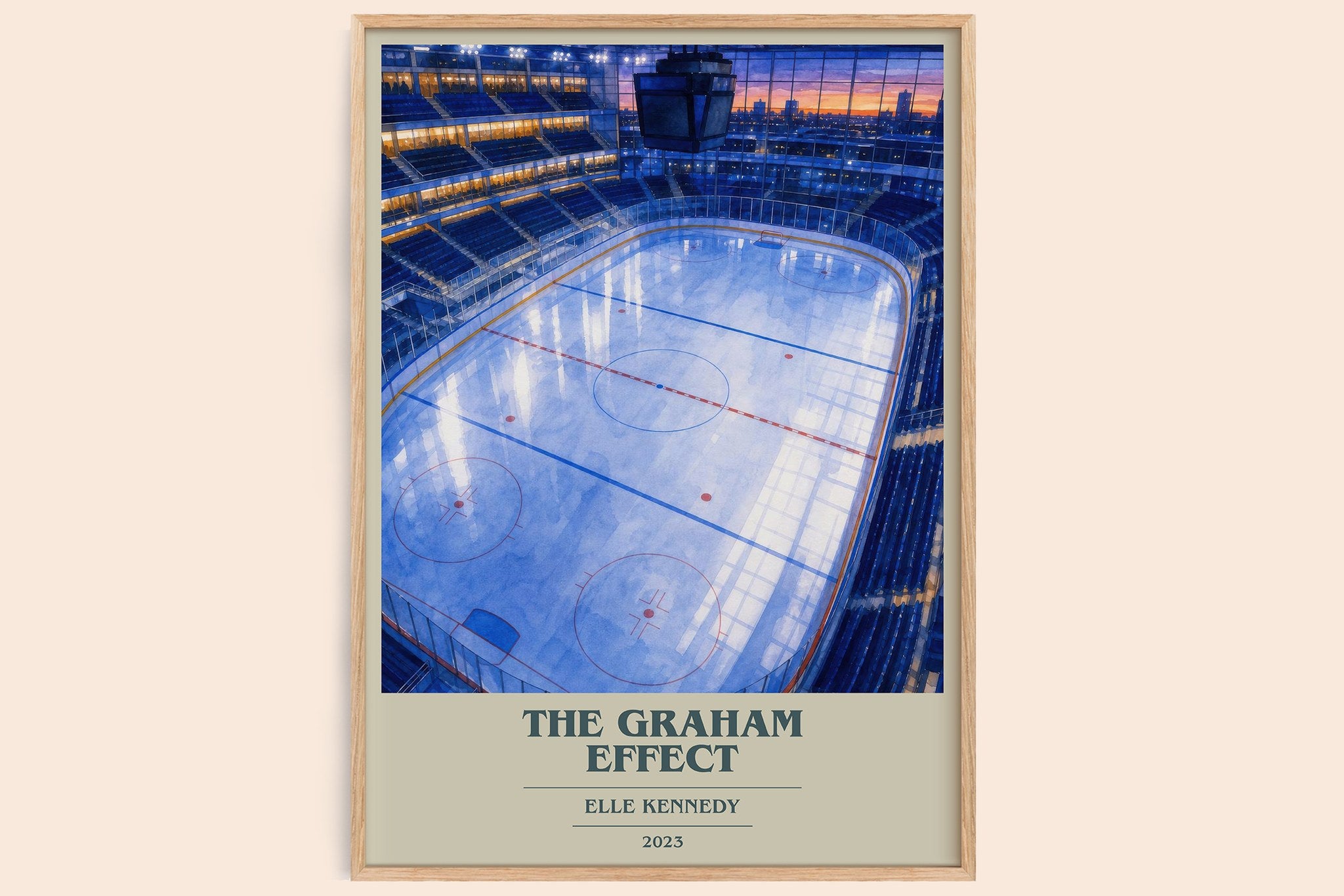 The Graham Effect Book Cover Poster by Elle Kennedy