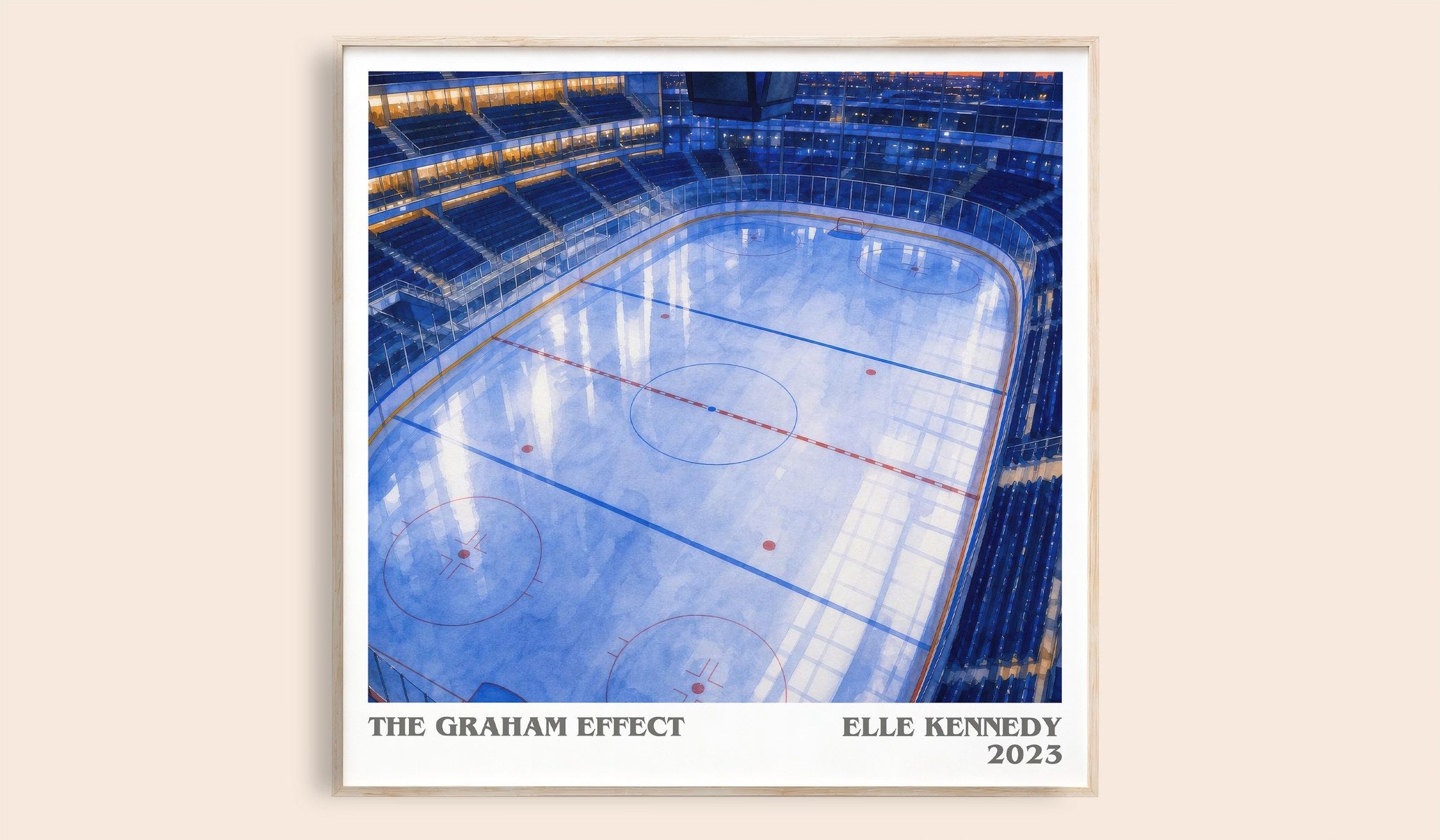 The Graham Effect Literary Art Print by Elle Kennedy