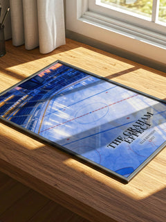 The Graham Effect watercolour book poster framed on wall – romance wall art