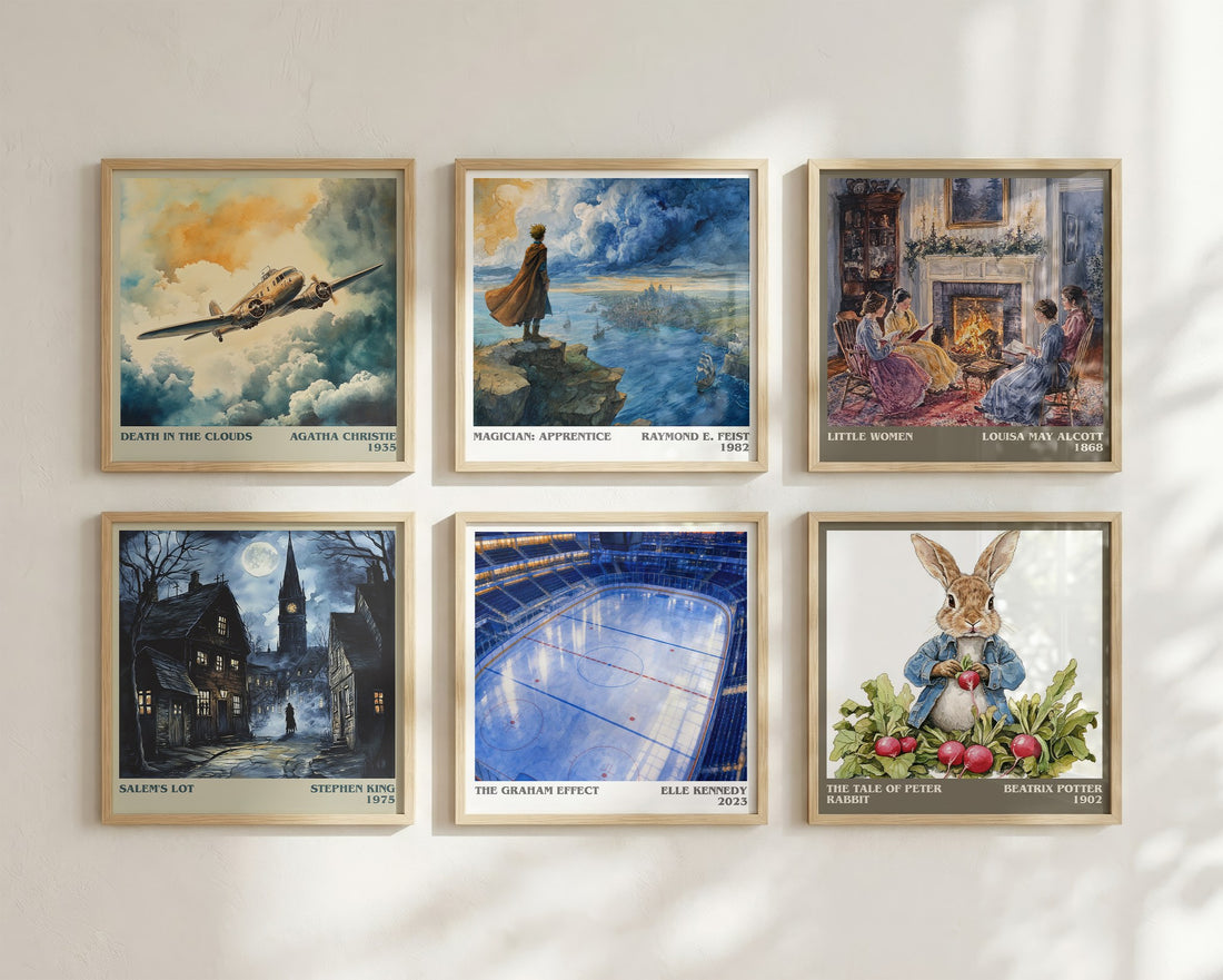 The Graham Effect literary art print colour and style options – Elle Kennedy book art