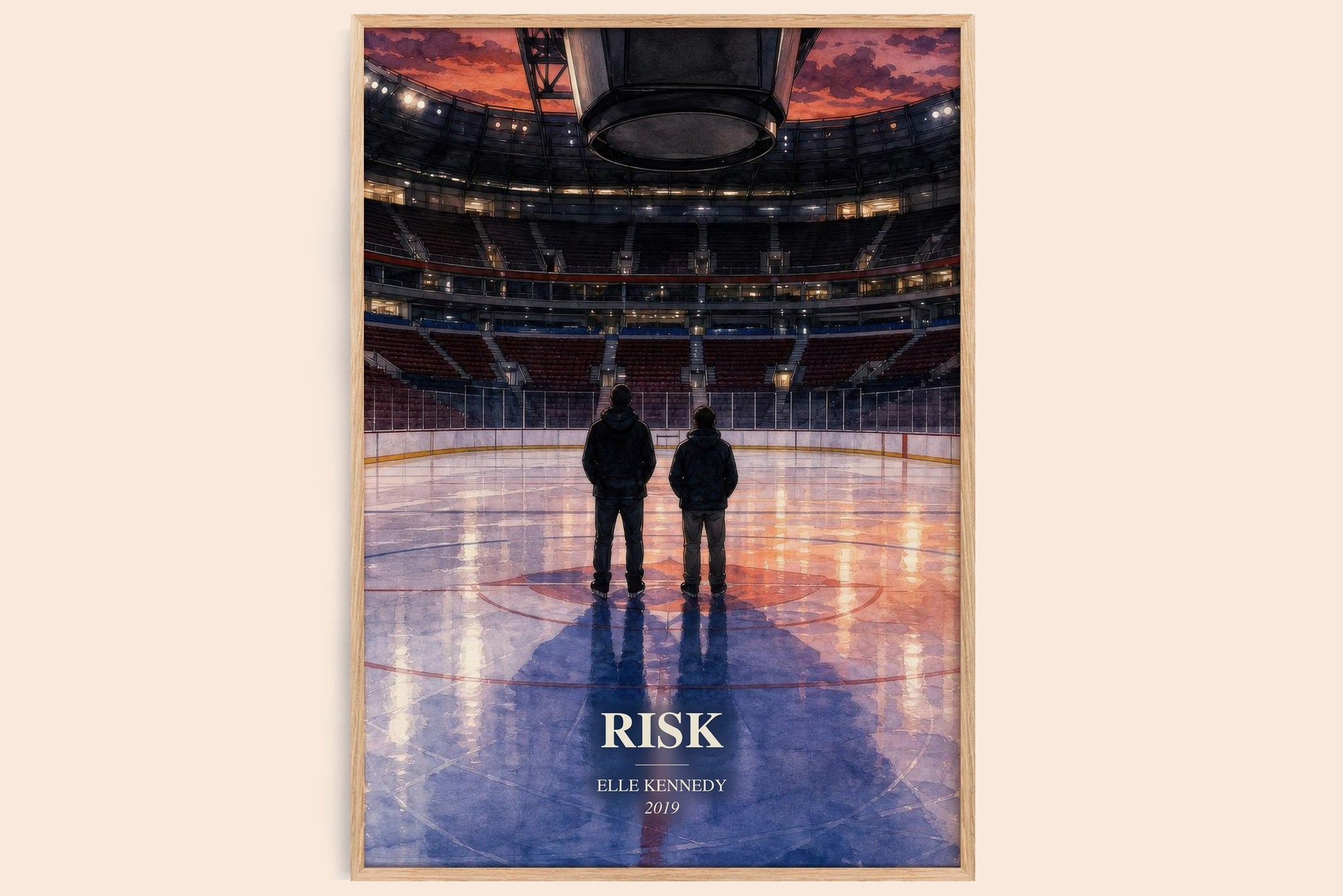 Risk Book Watercolour Illustration by Elle Kennedy