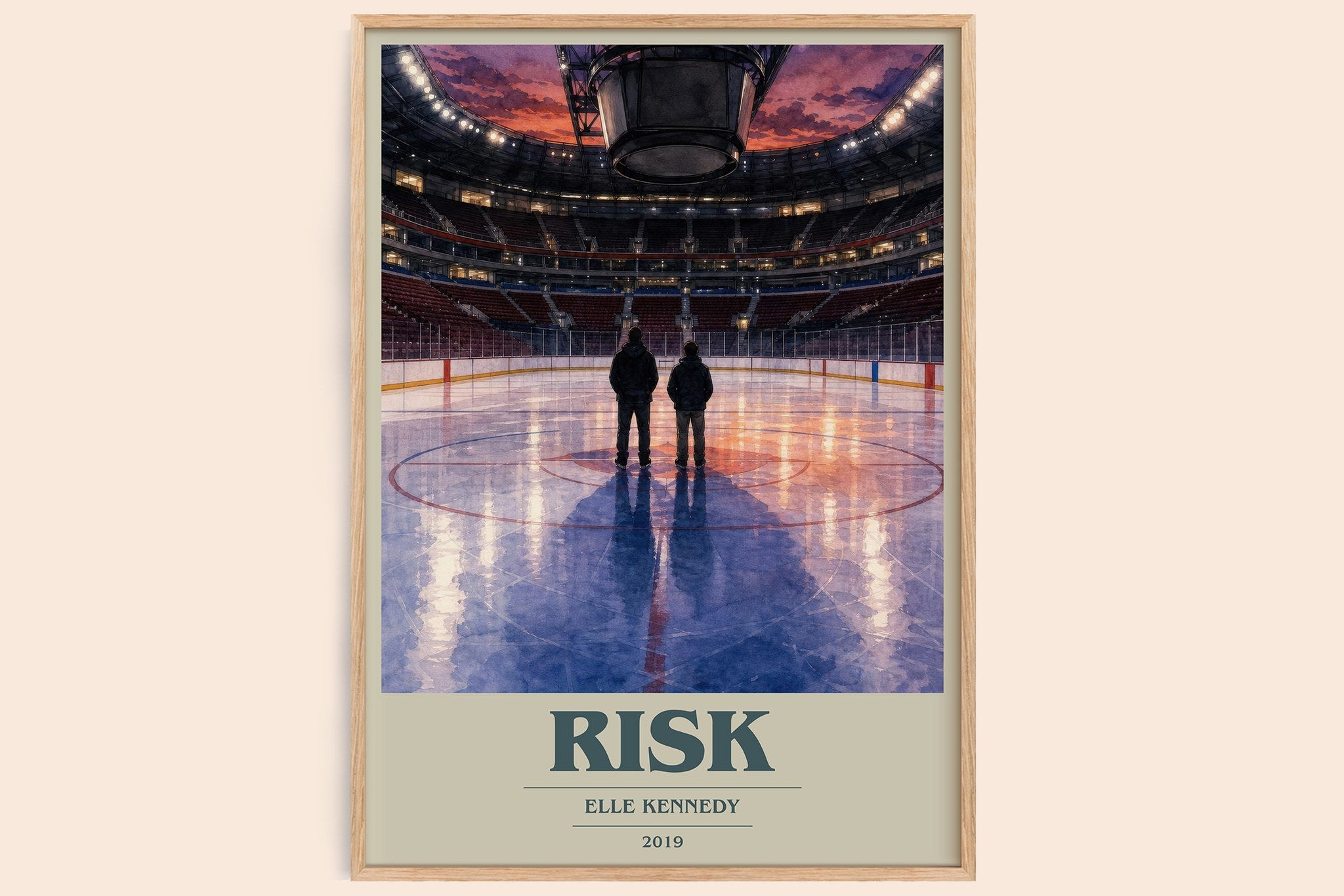 Risk Book Cover Poster by Elle Kennedy