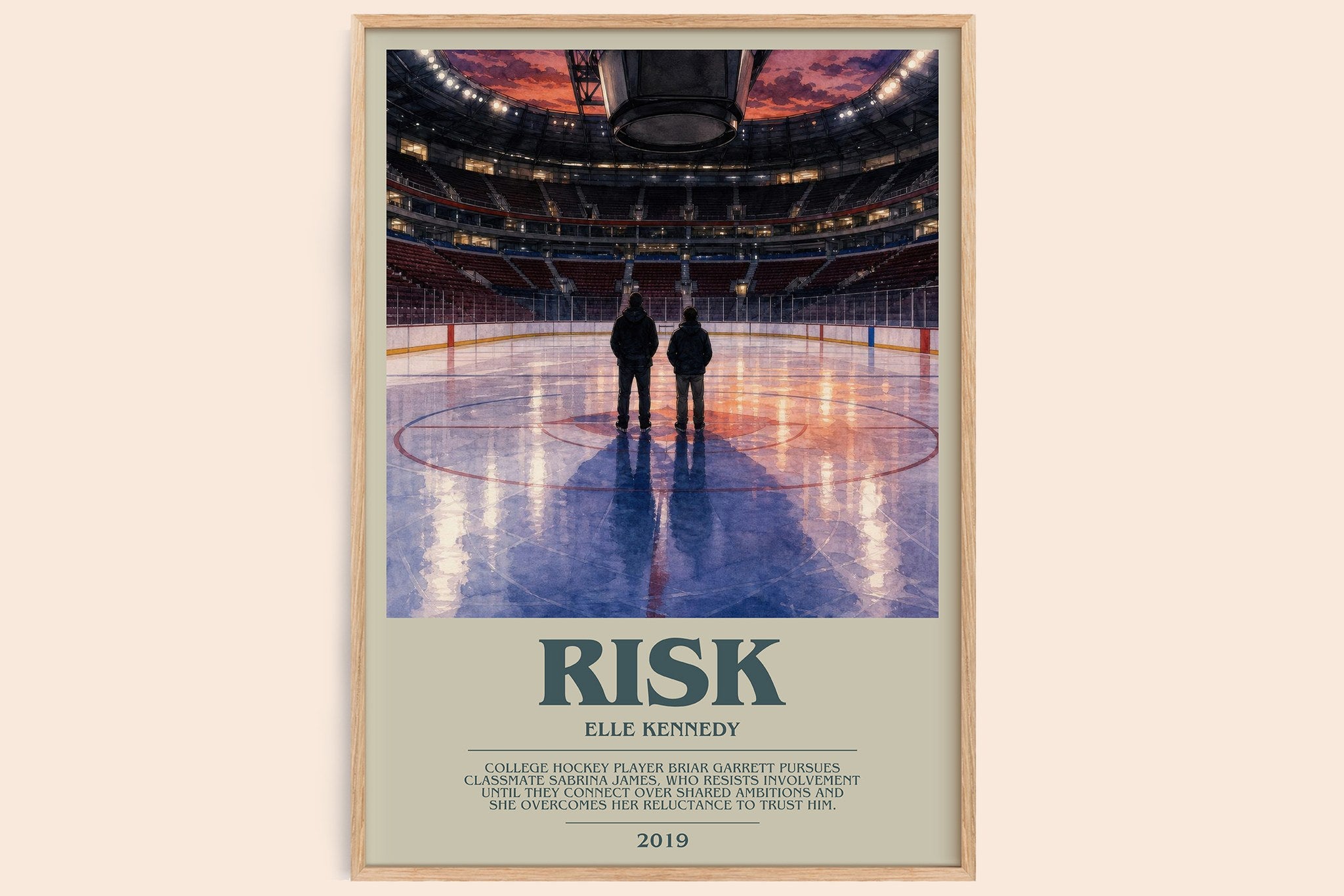 Risk Bookish Wall Art by Elle Kennedy