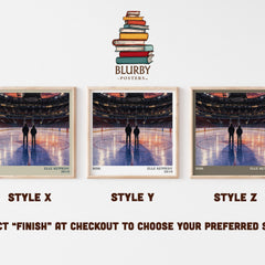Risk literary print in frame leaning in hallway – romance wall art