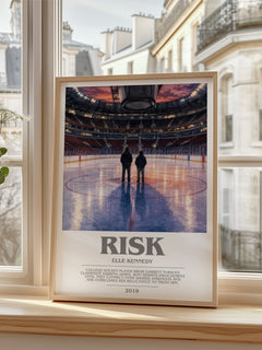 Risk bookish poster colour and style options – Elle Kennedy book art