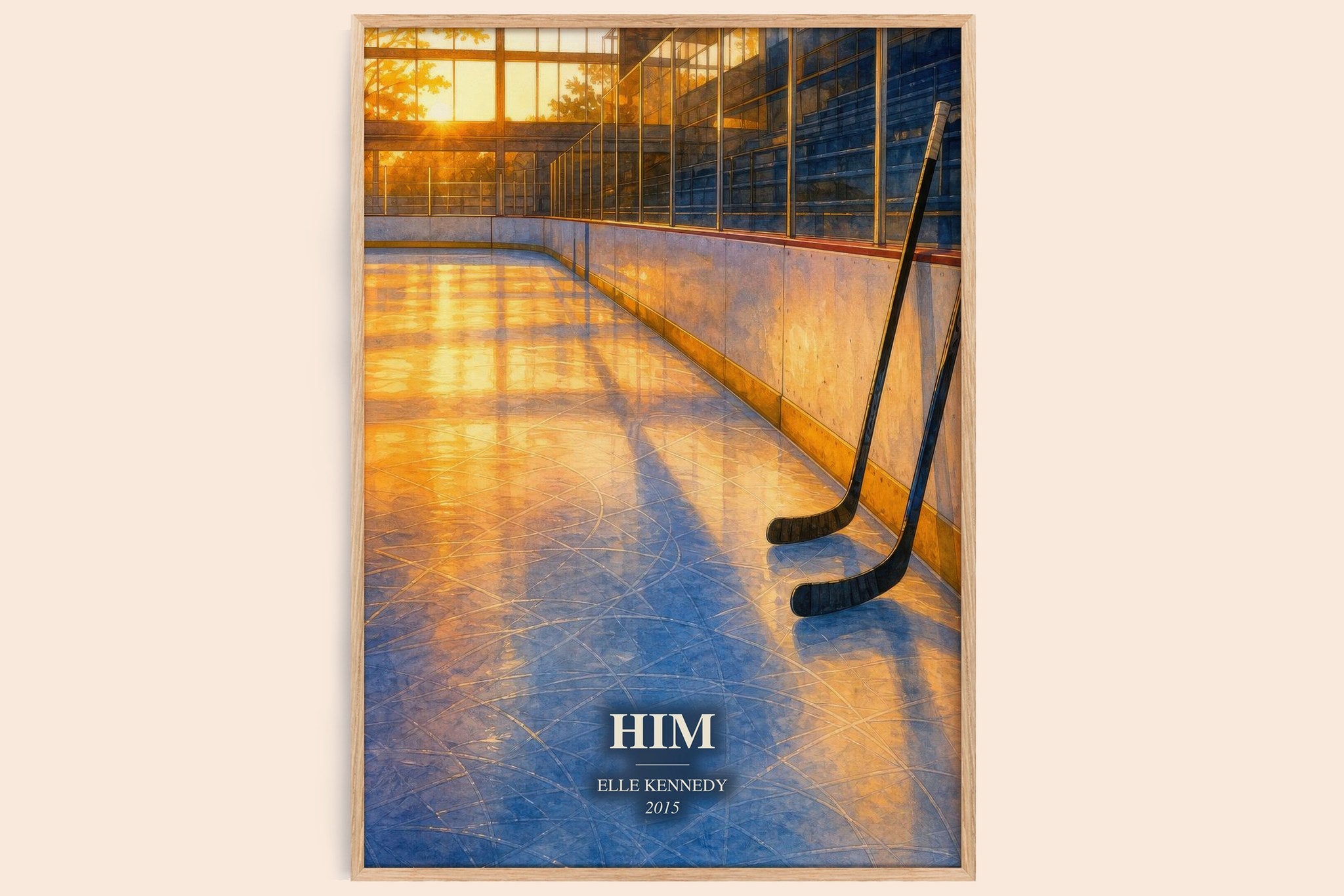 Him Book Watercolour Illustration by Elle Kennedy