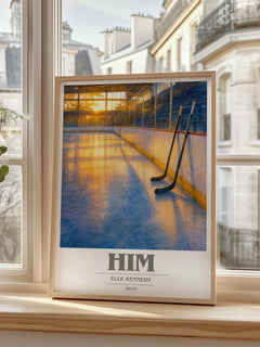 Him book cover poster colour and style options – Elle Kennedy book art