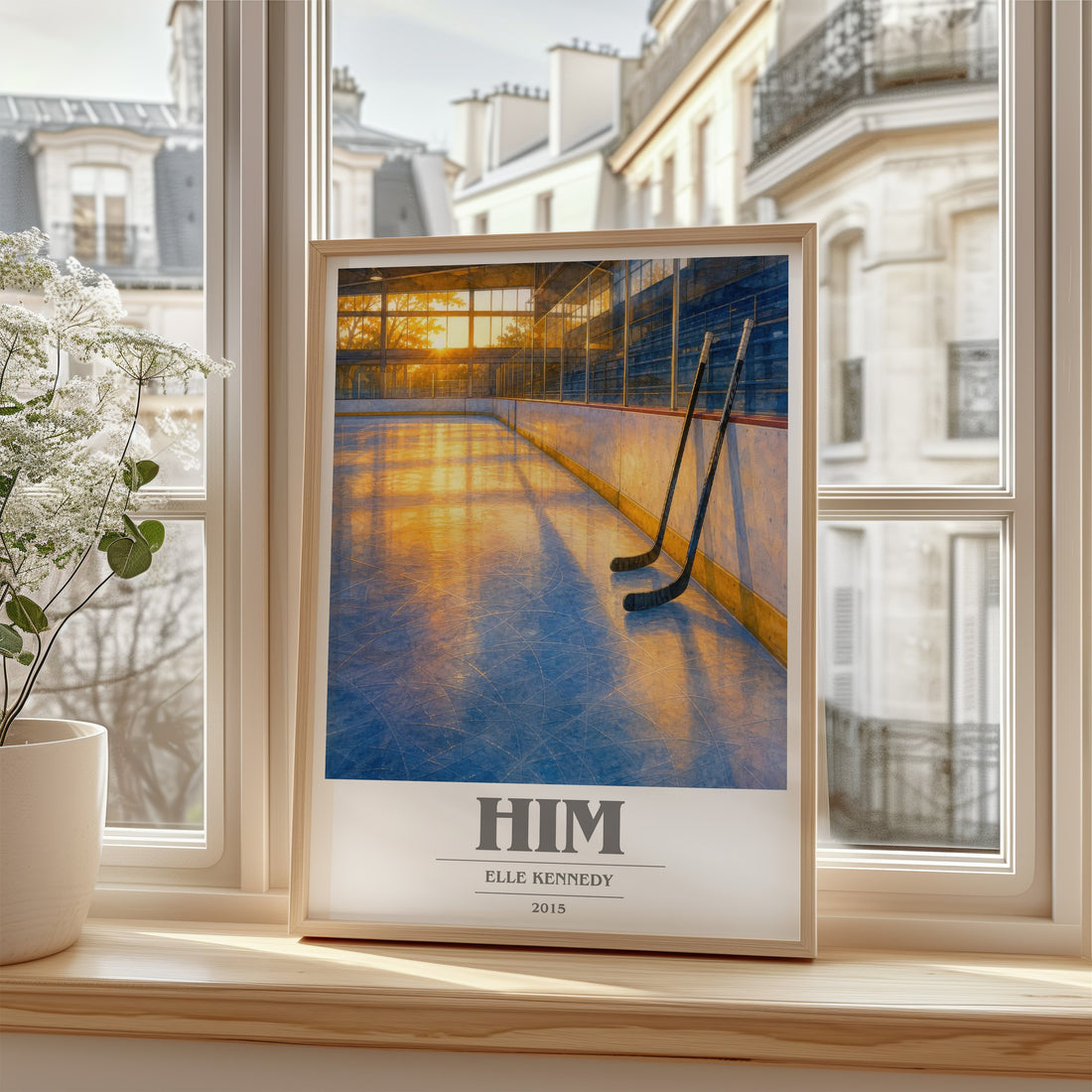 Him book cover poster colour and style options – Elle Kennedy book art