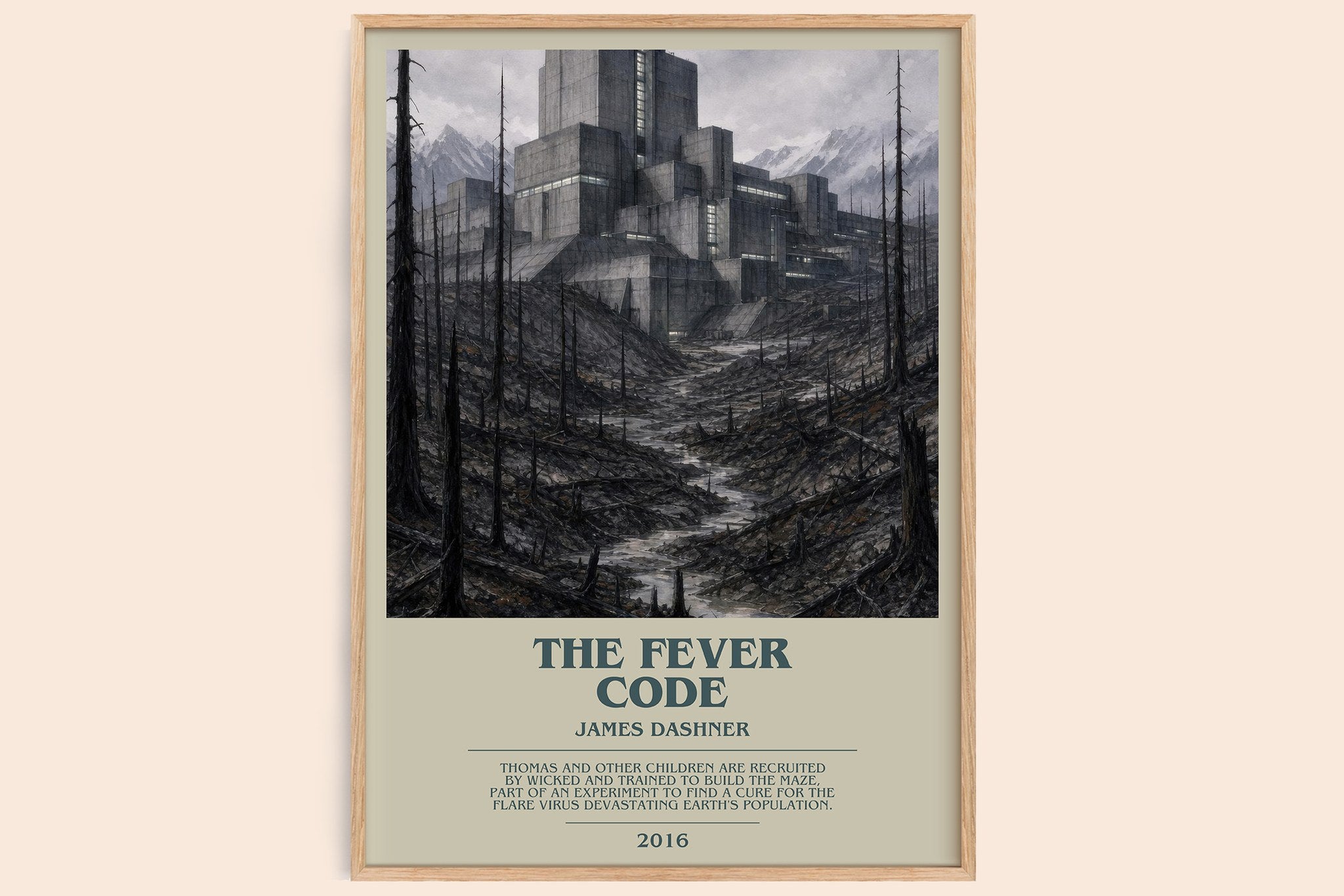 The Fever Code Bookish Wall Art by James Dashner