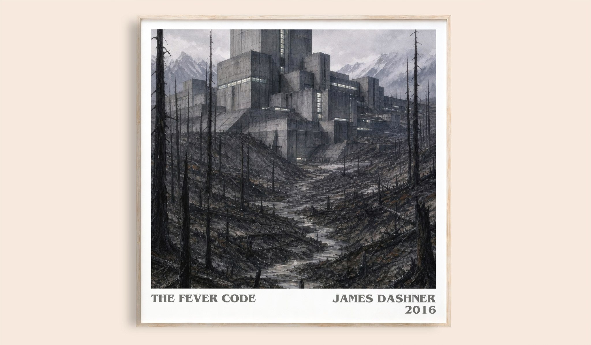 The Fever Code Literary Art Print by James Dashner