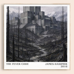 The Fever Code literary book poster by James Dashner – framed literary art print