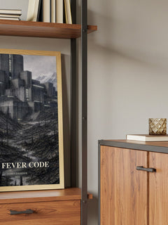 The Fever Code book watercolour illustration paper finish options – matte satin gloss