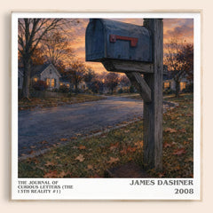 The Journal of Curious Letters (The 13th Reality #1) literary book poster by James Dashner – framed literary art print
