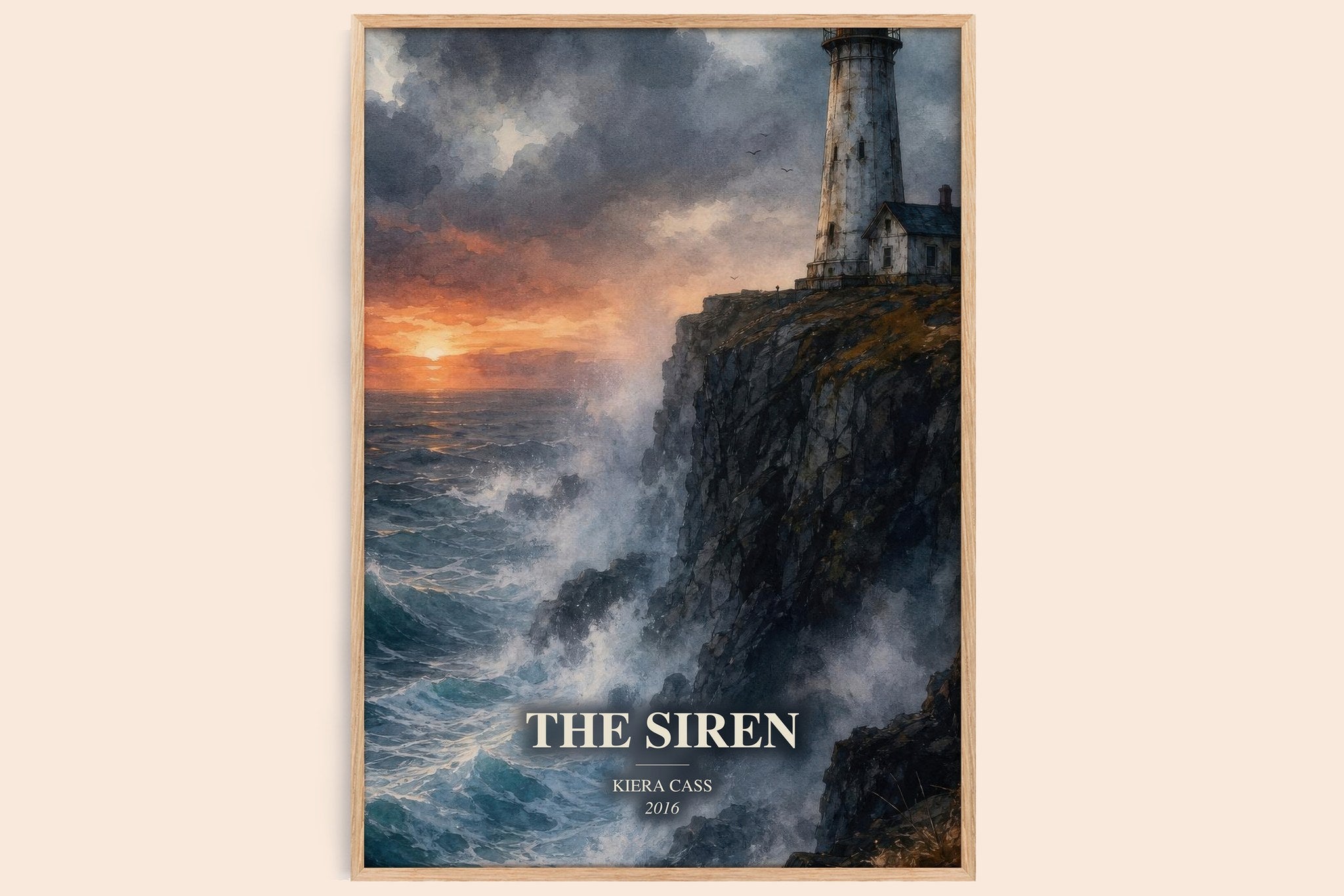 The Siren Book Watercolour Illustration by Kiera Cass