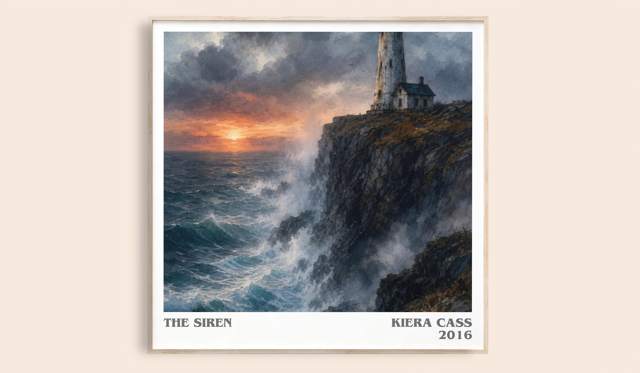 The Siren Literary Art Print by Kiera Cass