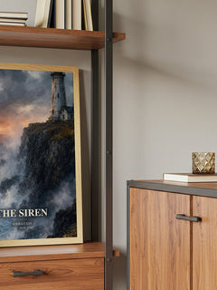 The Siren book watercolour illustration paper finish options – matte satin gloss